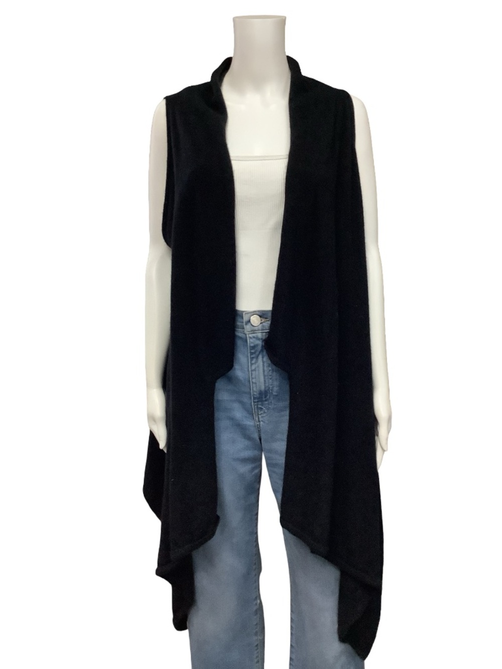 Neiman Marcus Cashmere Open Cardigan Size: L